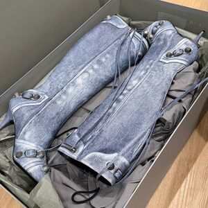 Balenciaga Cagole Tall Boots